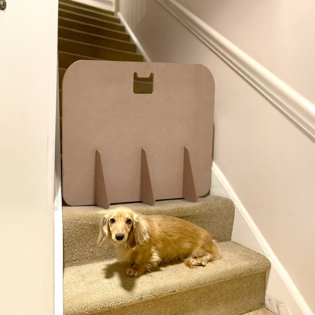 Dog Gates & Pet Barrier with Freestanding, 54cm, Wood, 75*54cm - product gallery image 6