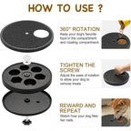 Dog Grooming & Nail Care with Non-Slip, 30cm, Scratch Pad Replaceable Frosted Pads - product gallery image 9