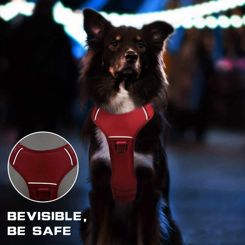 Dog Harness with No Pull Full Body Soft Padded for travel - product gallery image 6