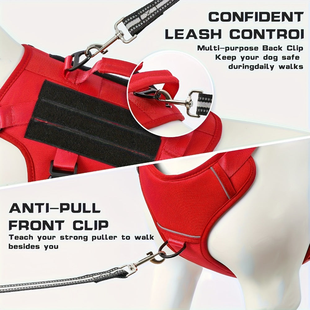 Dog Harness with No Pull Full Body Soft Padded for travel - product gallery image 9