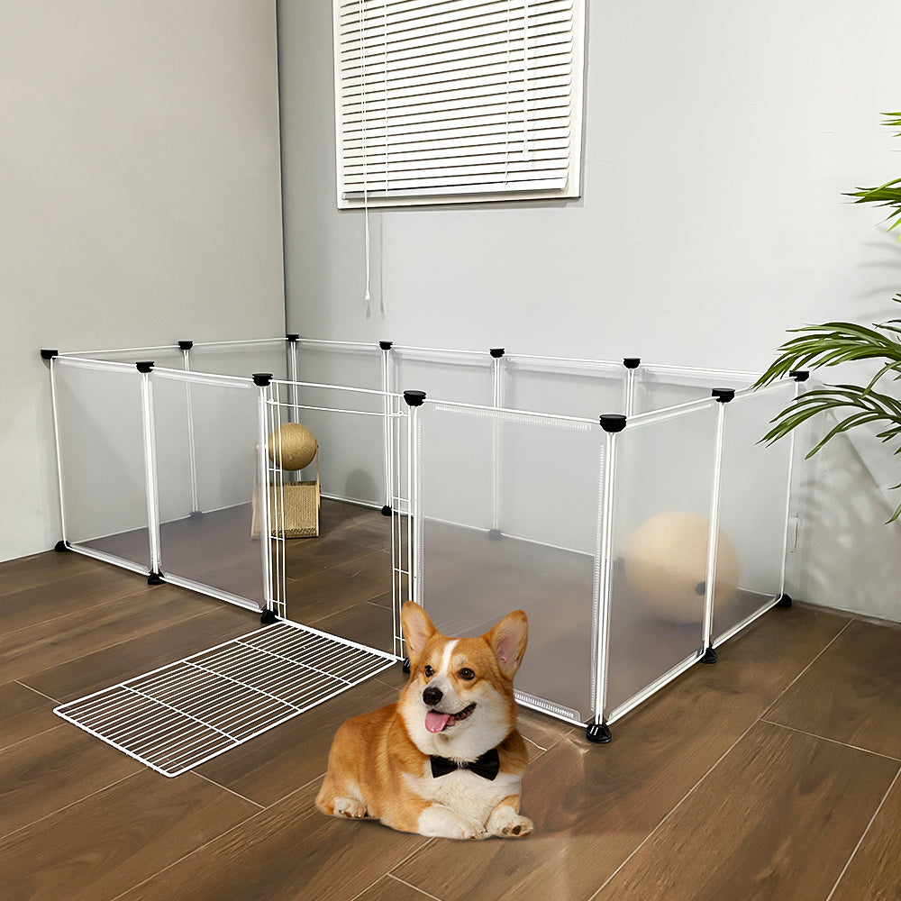 Dog Playpen with Space-Saving, Plastic, 149*70*45cm - product gallery image 4