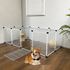 Dog Playpen with Space-Saving, Plastic, 149*70*45cm - product gallery image 4