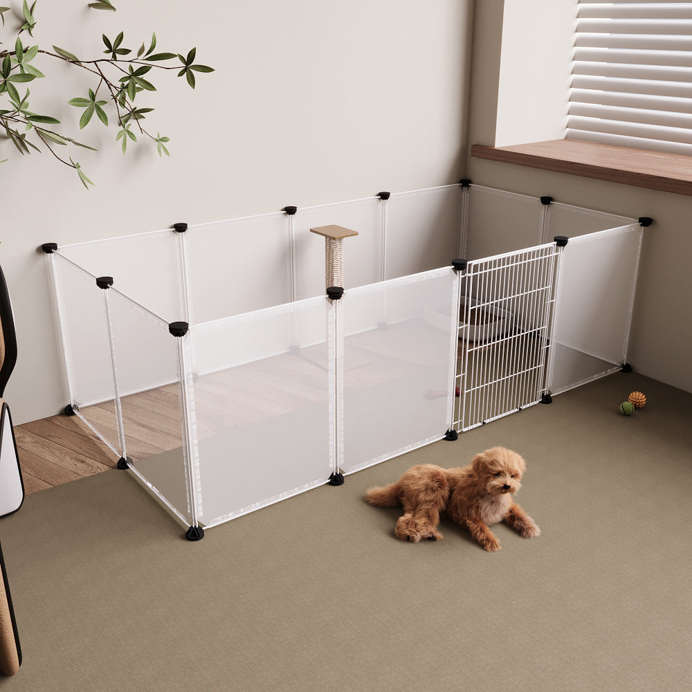 Dog Playpen with Space-Saving, Plastic, 149*70*45cm - product gallery image 5