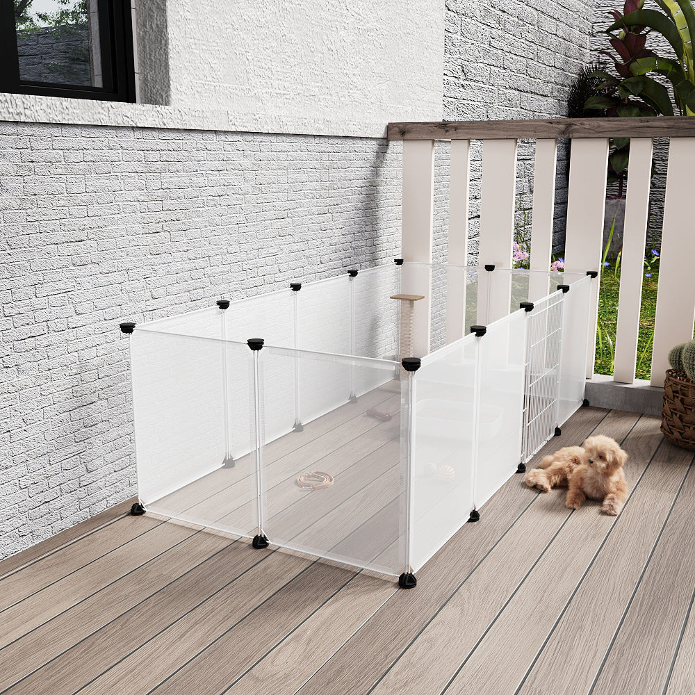 Dog Playpen with Space-Saving, Plastic, 149*70*45cm - product gallery image 6