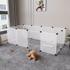 Dog Playpen with Space-Saving, Plastic, 149*70*45cm - product gallery image 9