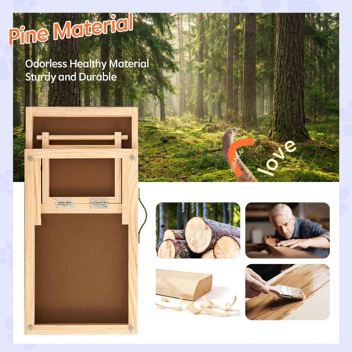 Dog Ramp for Bed Height Adjustable Folding with Foldable, Adjustable Height - product gallery image 4