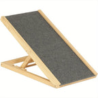 Dog Ramp with Foldable, Adjustable Height, Non-Slip, 150kg