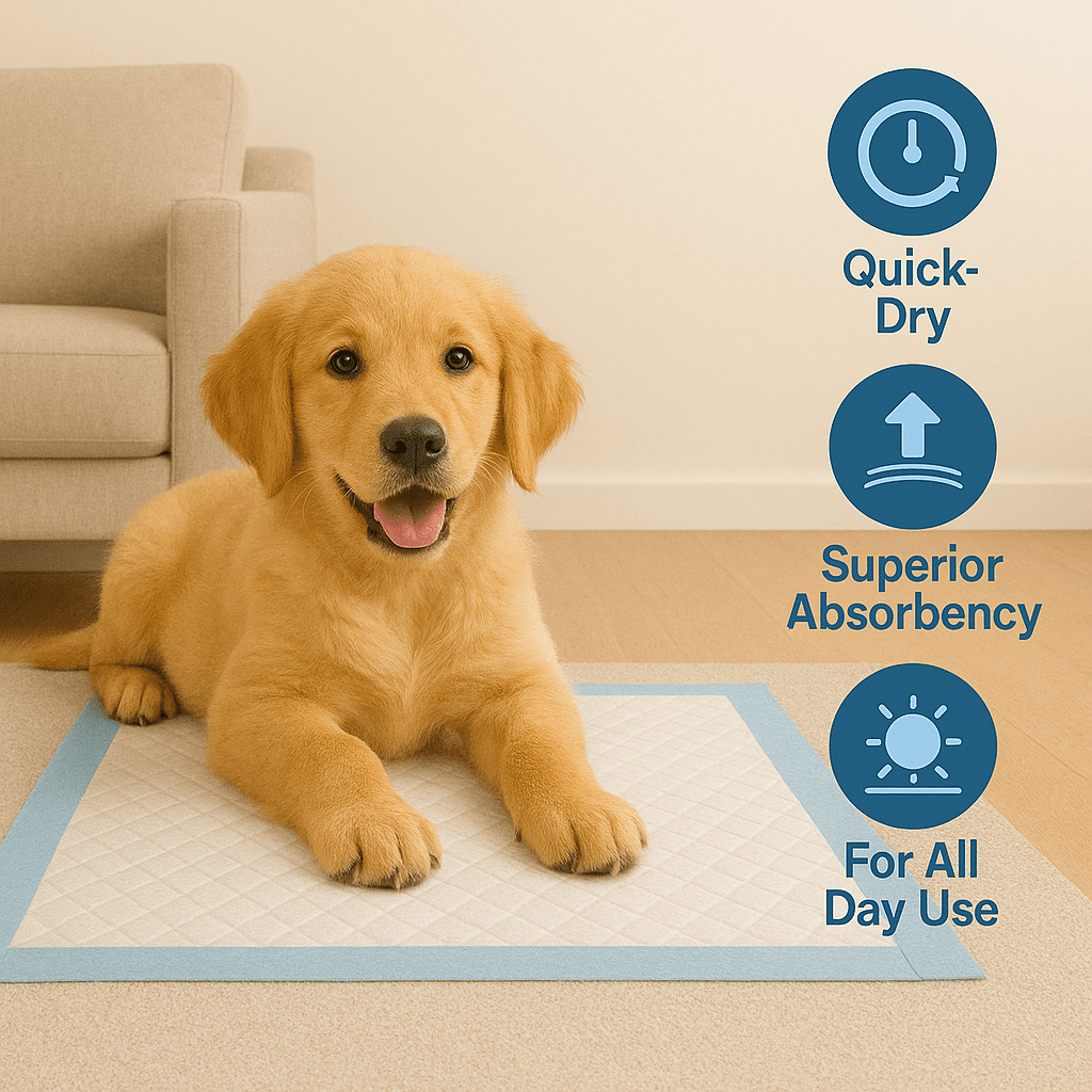 Dog Training Pad with Leakproof, Waterproof, 50 Pack, 1 Pack of 50 - product gallery image 4