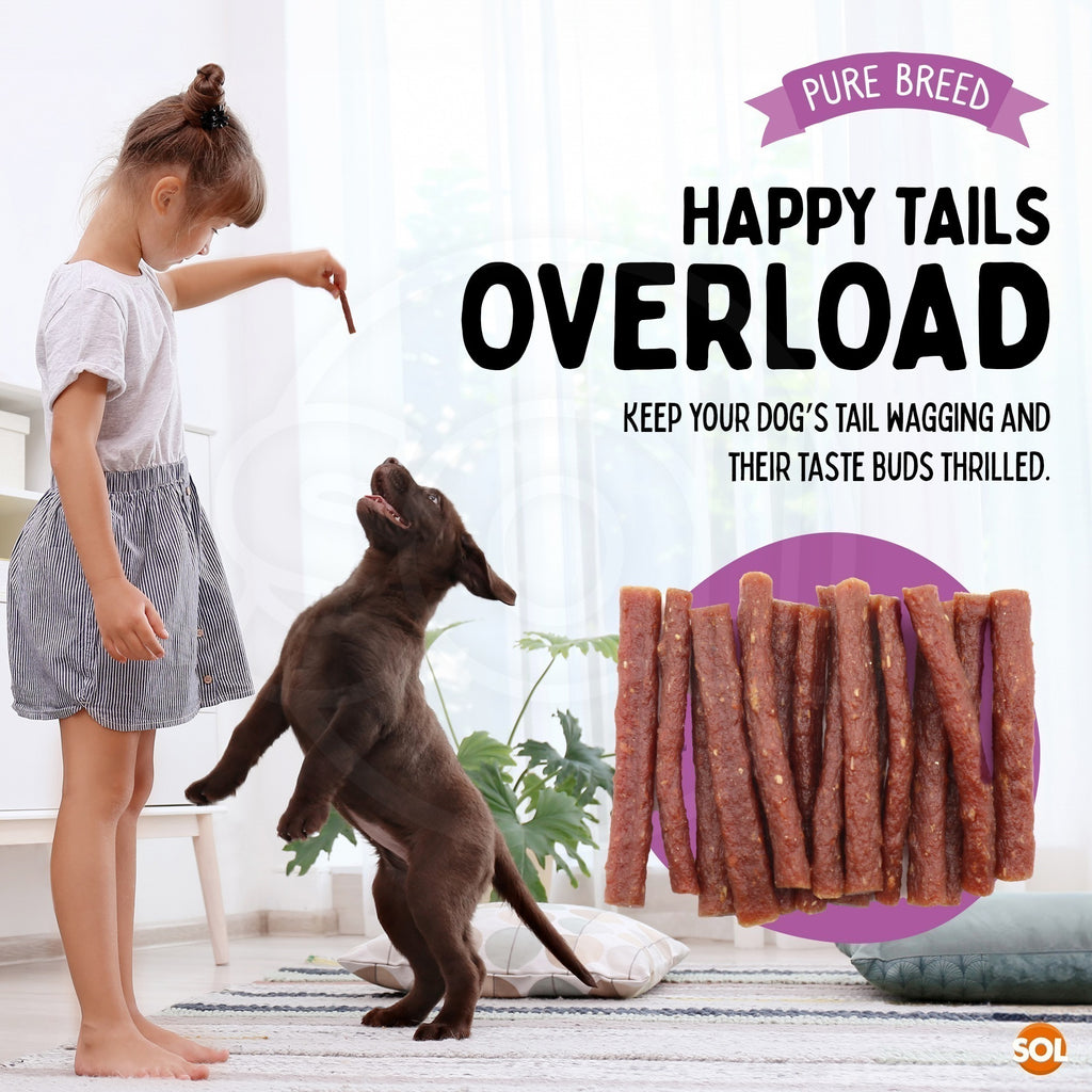 Dog Treat with 1.8kg, 150g, 12 Pack, 12pk, Chicken Treats Protein Strips 1.8kg High