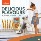 Dog Treat with 50 Pack, 50pk, Chicken Rawhide Twist Chews Low Fat - product gallery image 4