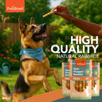 Dog Treat with 50 Pack, 50pk, Chicken Rawhide Twist Chews Low Fat - product gallery image 5
