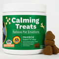 Dog Treat with calming for dog, Calming Treats Soft Chews MAXBOX Stress - calming for dog option