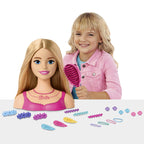 Dolls & Accessorie with 260 mm x 263 mm x 103 mm, Barbie Doll Styling Head Blonde Hair - product gallery image 6