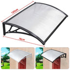 Door Canopies & Awning with Wall-Mounted, 120*80*23 cm - product gallery image 3