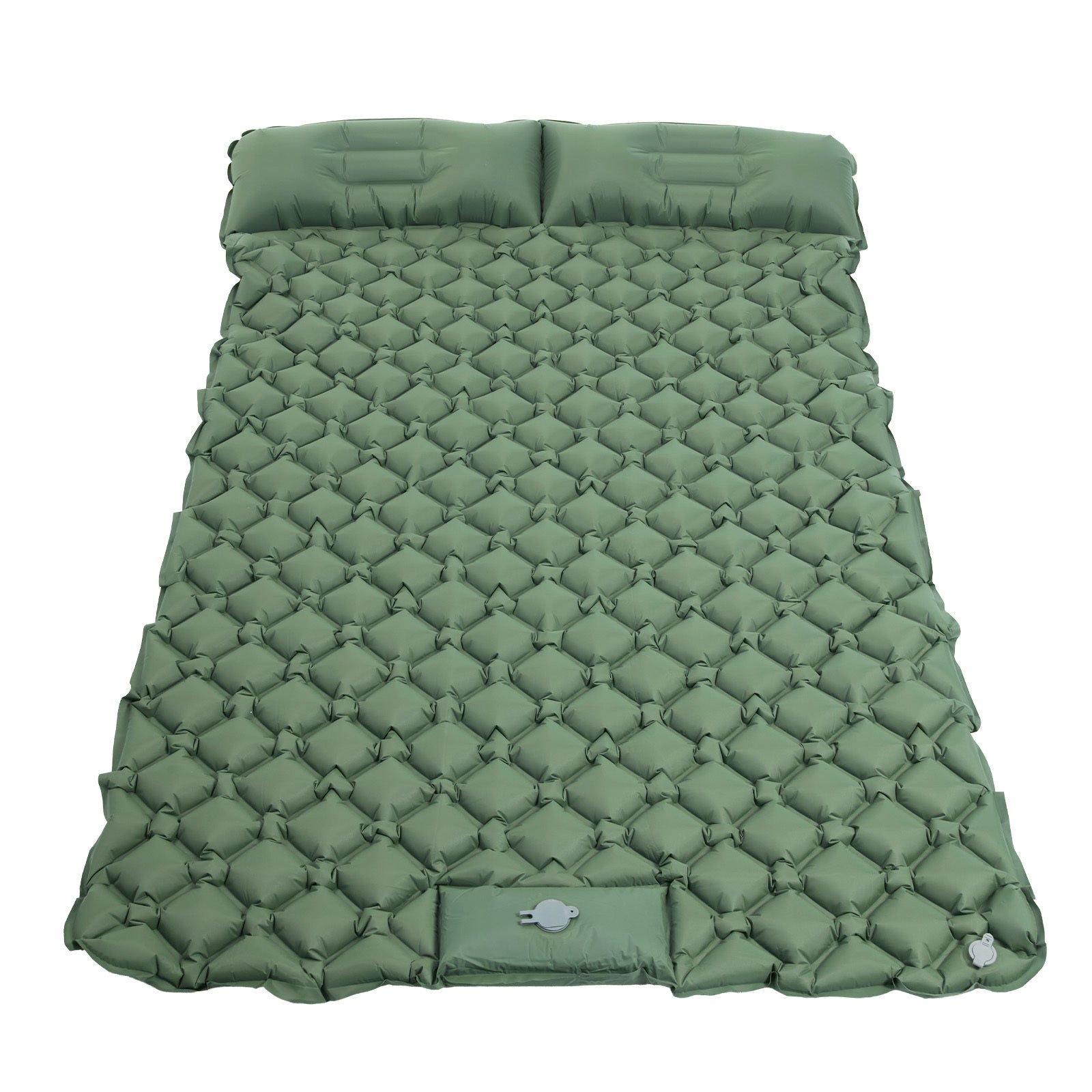 Double Camping Mat with Inflatable Built-In Foot Pump - product gallery image 10