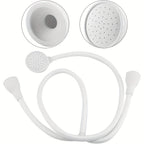 Double Tap Push On Bath Shower Head And with 120cm, 47.2in - product gallery image 4