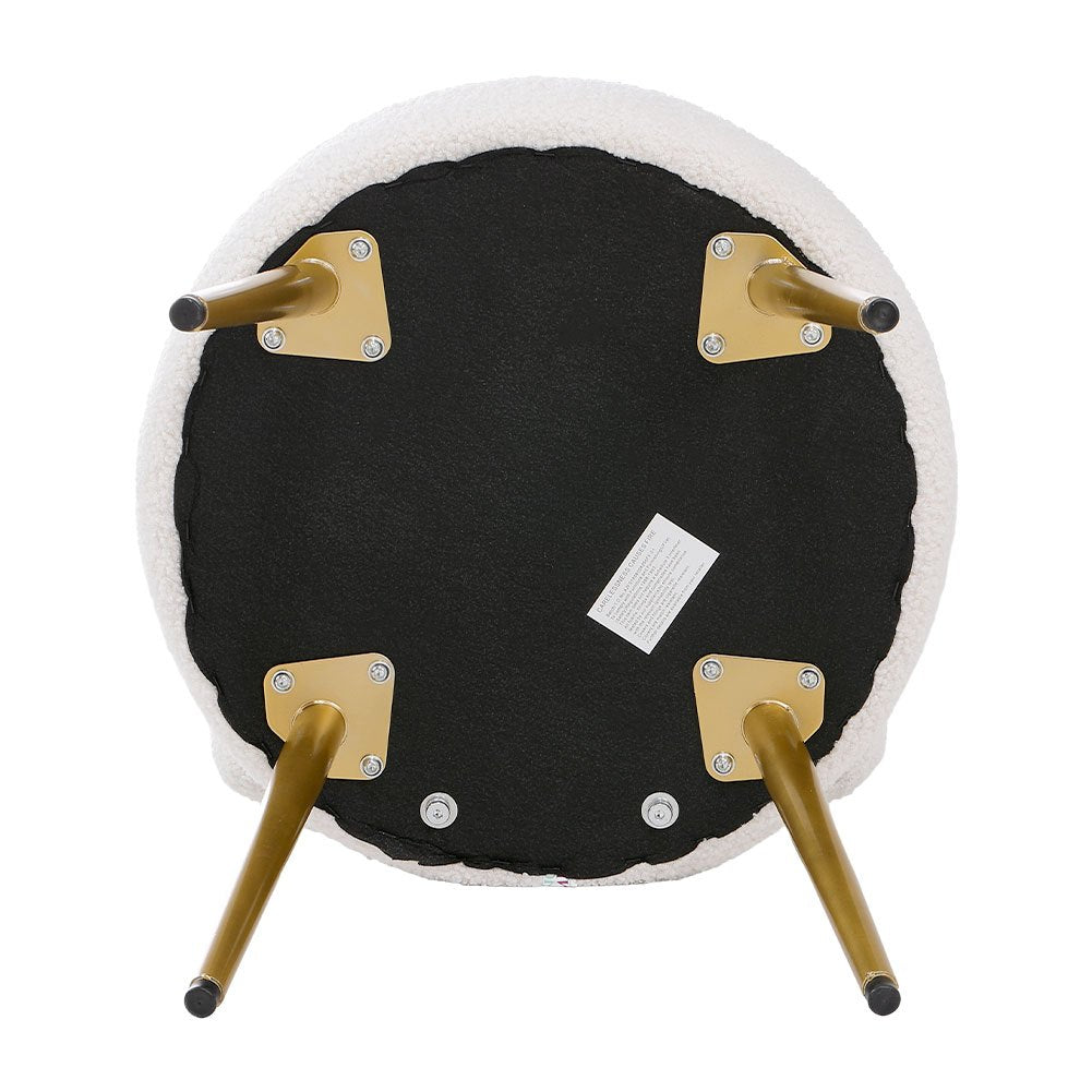 Dressing Table Stool with Easy Assembly, 60cm, Metal - product gallery image 12