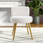 Dressing Table Stool with Easy Assembly, 60cm, Metal - product gallery image 2