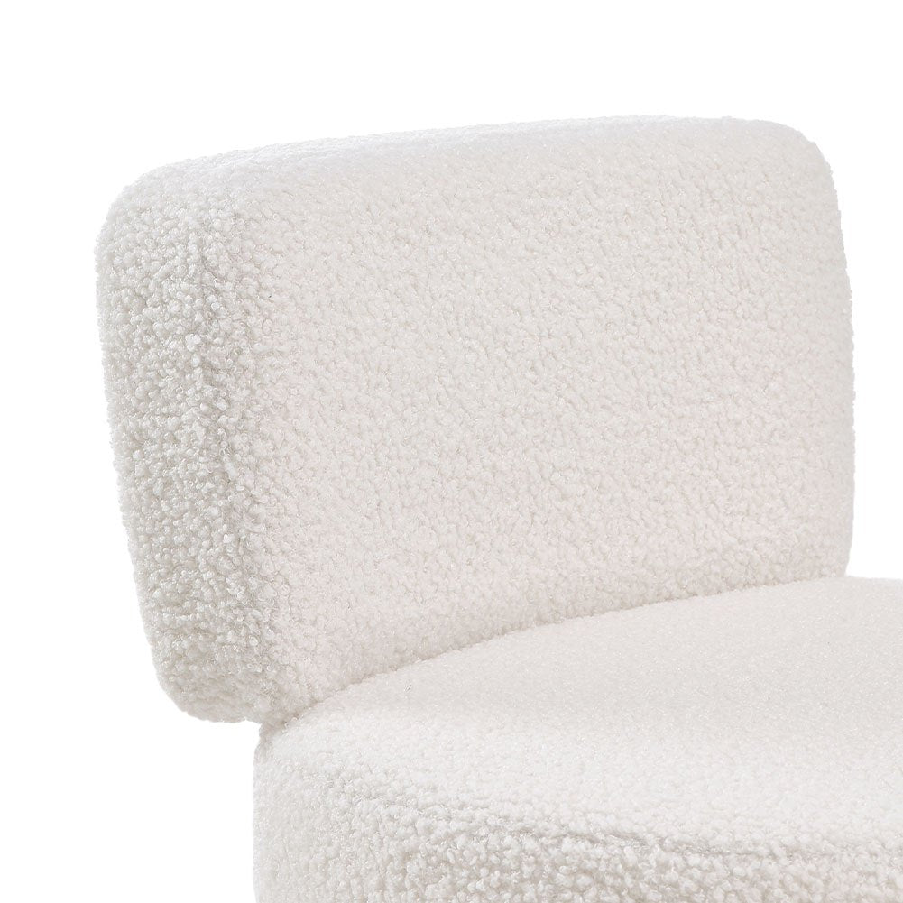 Dressing Table Stool with Easy Assembly, 60cm, Metal - product gallery image 9