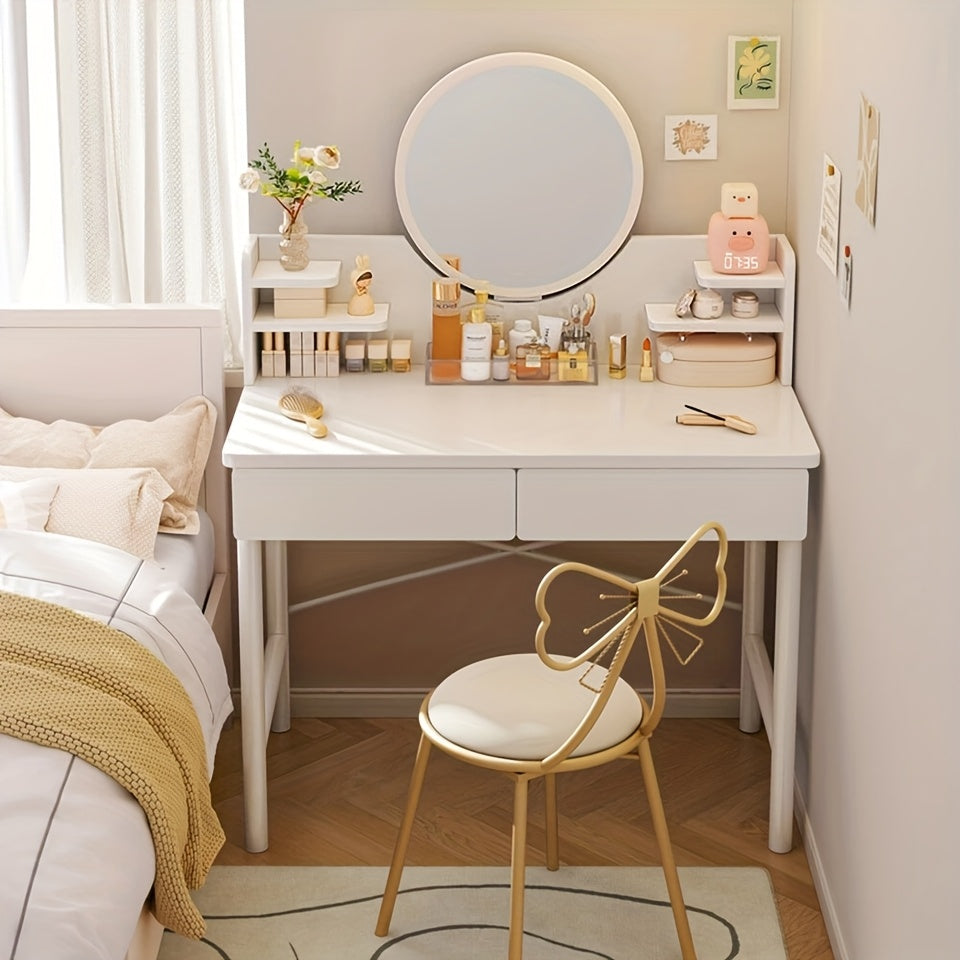 Dressing Table with Space-Saving, Wall-Mounted, Freestanding - product gallery image 3
