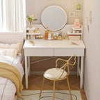 Dressing Table with Space-Saving, Wall-Mounted, Freestanding - product gallery image 3