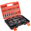 Drive Ratchet Socket Wrench Set with Carbon Steel, 53pcs/set - 53pcs/set option
