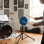 Drum Practice Pad with Adjustable Height, Non-Slip - product gallery image 6