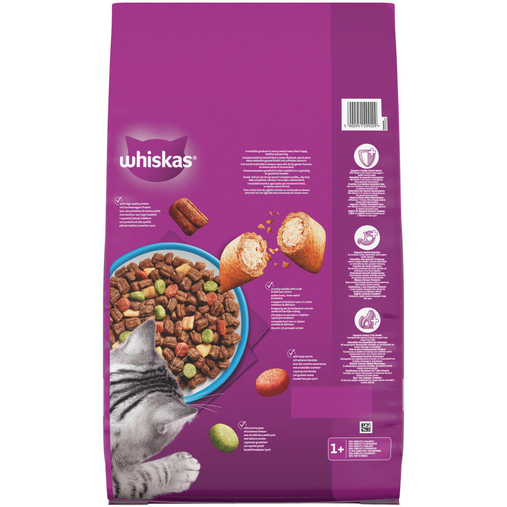 Dry Cat Food with 7kg, Chicken, Whiskas Adult Tuna Bulk Complete Nutrition - product gallery image 6