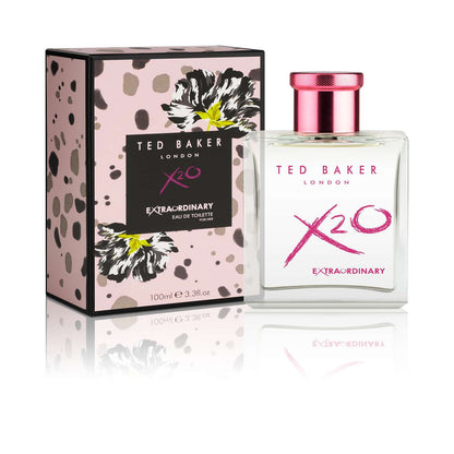 Ted Baker X20 Extraordinary Her Eau de Toilette Fruity Floral Perfume for Women with Grapefruit, Magnolia & Musk Elegant, Sophisticated, Long Lasting Scent Gift Idea For Her 3.38 oz 100ml