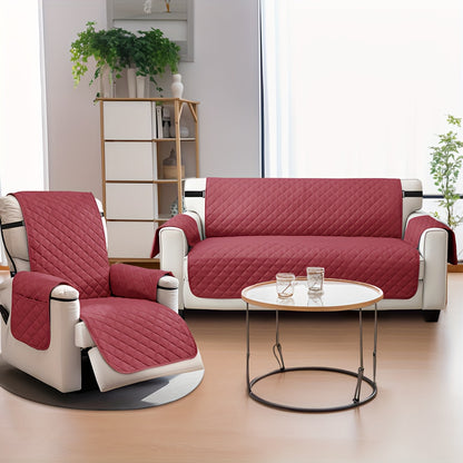 Slipcovers for Sofas, Recliners, And Loveseats, Suitable for 1 to 4 Seaters, Designed to Protect Against Pets And Easy to Wash, Featuring Elastic Straps
