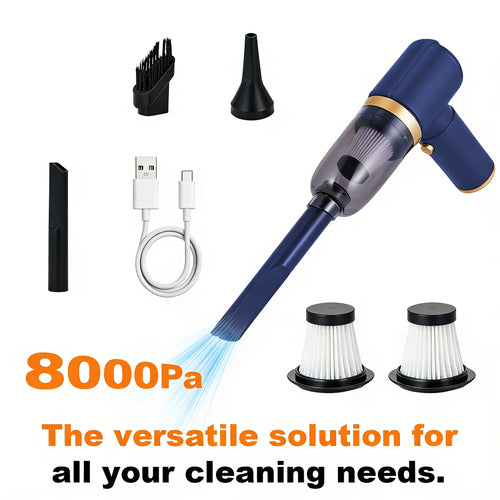 Vacuum Cleaner Powerful Suction for Pet Hair Hardwood Floor Carpet, USB Rechargeable Portable Handheld Vacuum for Home Car Office, Small Dust Cup, Ideal Gift for Anniversary Birthday