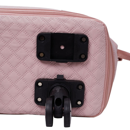 Travel Bag, Multifunctional Luggage Bag, Expandable Luggage Suitcase, Carry on Bag, Rolling Duffle Bag with Detachable Wheels, Travel Essentials Bag, Large Capacity with Zipper Closure, Ideal for Fitness, Yoga, and Everyday