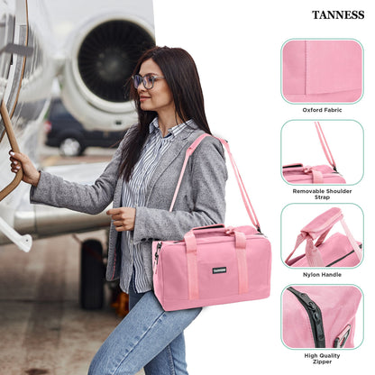 Tanness Ryanair 40x20x25 Cabin Bags with Adjustable Shoulder Strap | 40x20x25 Cabin Bag Holdall Bag, Travel Bag, Under Seat Cabin Bag | Hand Luggage Bag Carry On Bag | Cabin Suitcase Bags