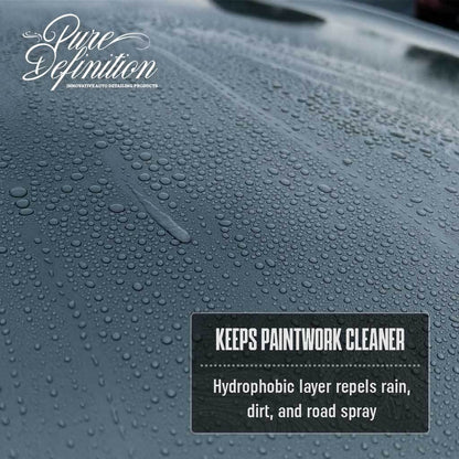 Ceramic Gloss Detailer - Car Detailing Spray Sealant & Coating For Vehicle Paintwork - Si02 Ceramic Technology - Pure Definition, Water Repellent Finish, UV Protection, Versatile For Paintwork, Glass, Mirrors, And Trim