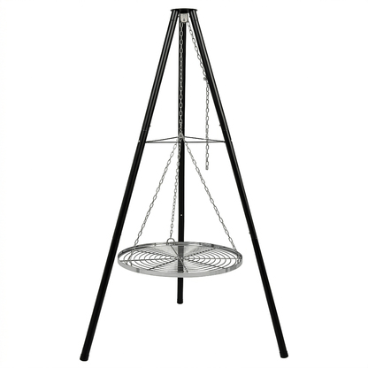 Tripod Outdoor Fire Pit BBQ Round Garden Patio Extra Large Barbecue Grill