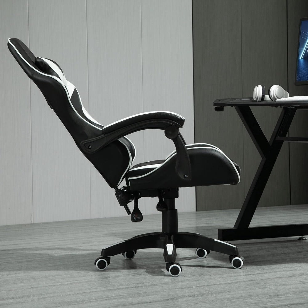 reclining gaming chair - dimensions and specification detail 4