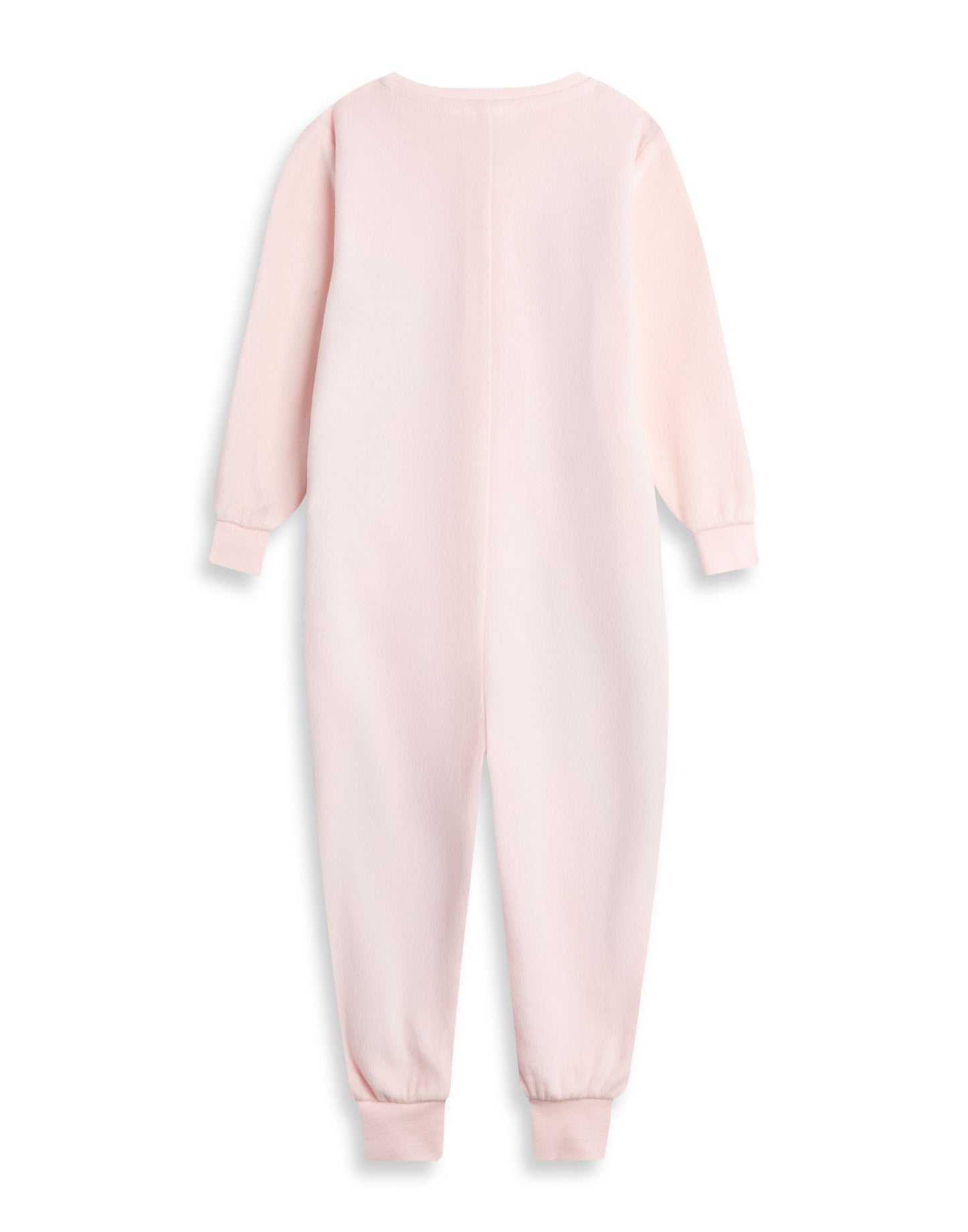 Bluey & Friends Girls Pink Onesie | Long Sleeve Zip-Up Microfleece with Bluey, Bingo, Chloe & Mackenzie | for Kids | Comfy Nightwear | Bluey Merch - 3-4 Years