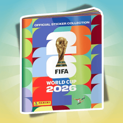 Panini FIFA World Cup 2026 Softcover Sticker Album with 6 Stickers – Official Sticker Album