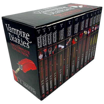 Vampire Diaries Complete Collection by L.J. Smith: 13 Books Box Set Mystical Paperback Books of Love, Friendship, and Supernatural Adventures for 12+ Readers!