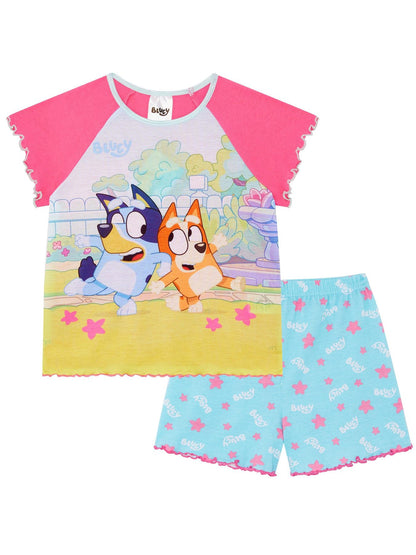 Bluey Girls Shortie Pyjamas Bingo
