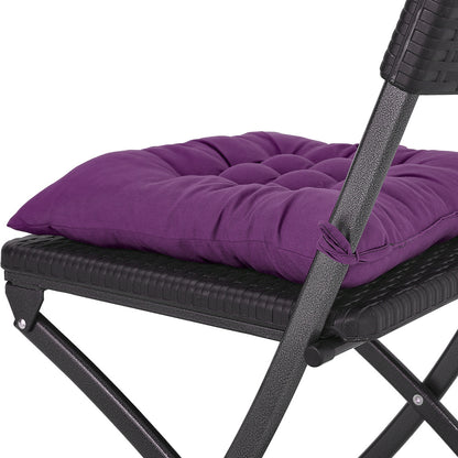 4pcs Solid-Color Office Cushion Supports The Cushion to Relieve The Discomfort of Prolonged Sitting