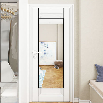 78cm Long Mirror Full Length Over Door Hanging Mirror Wall Bedroom Dressing Room Glass Mirror Half Full Body Mirror