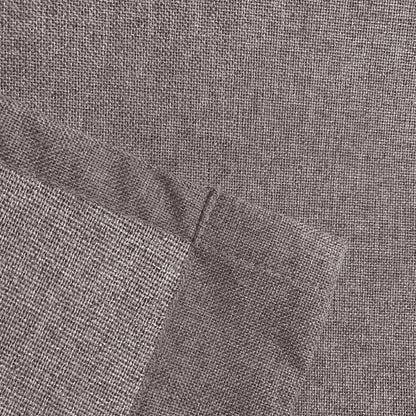 2pcs Linen Textured Blackout Curtains – Linen-Look Coated Thick Fabric Grommet Top Drapes for Bedroom & Living Room, Noise Reducing Energy Saving Window Panels for Home Decor 135GSM