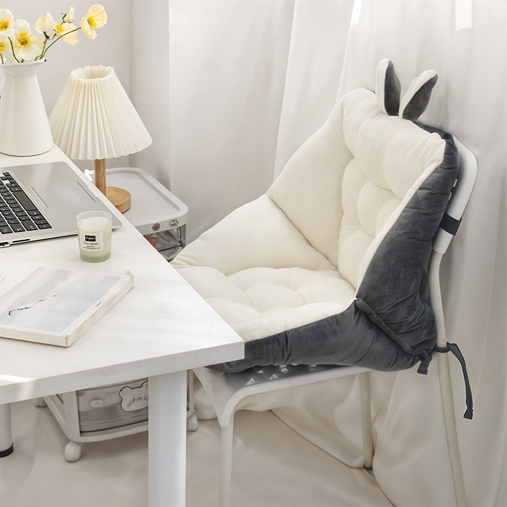 Seat Cushion, Backrest, Integrated Cushion, Office Sedentary Seat Cushion, Dormitory Student Chair, Waist Protector Chair Cushion, Cushion 45 X 45 cm