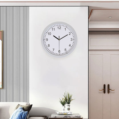 1PC multi-functional clock wall clock with fun thick frame and durable gold/white clock, 25*25*7CM