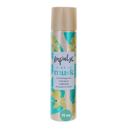 Pack of - 3 Impulse Hint of Musk Body Spray 75ml