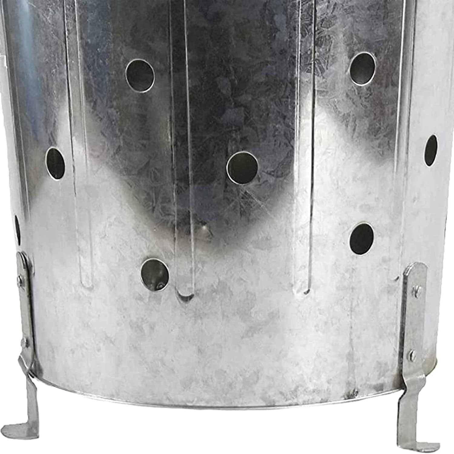 90L Galvanised Garden Incinerator with Lid