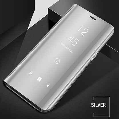 Phone Case - Mirror Flip Case for Samsung Galaxy A54 A34 A52 A53 5G A14 A13 A15 A35 A55 Note 20 S20 S21 FE S10 Plus S22 S23 S24 Ultra Cover