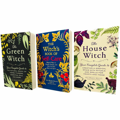 Arin Murphy Hiscock 3 Books Collection Set (The Green Witch, The Witch'S Book of Self Care & The House Witch)