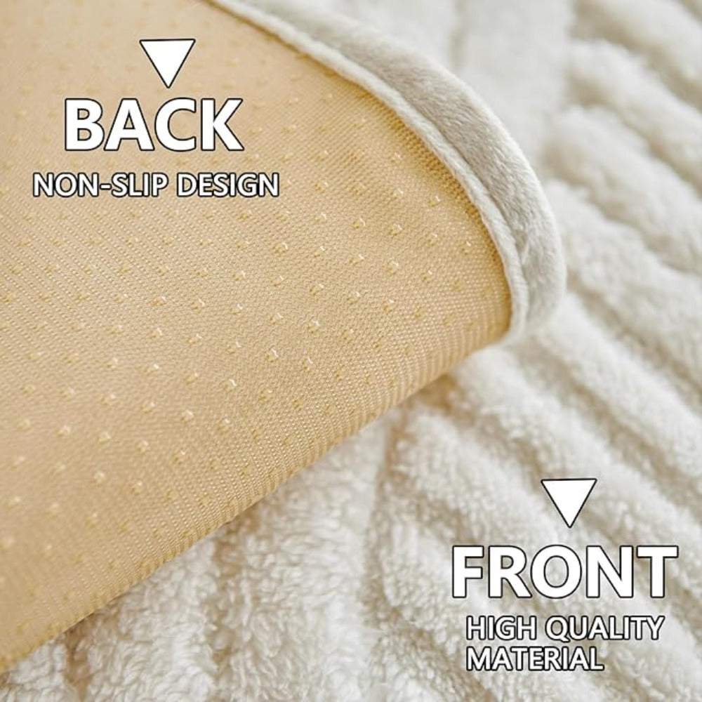 Plush Anti-Slip Sofa Cover in Six Colours